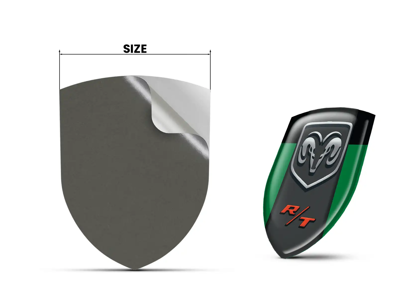 Dodge Décalcos Vitre Véhicule Stylés Max Robustes Pro